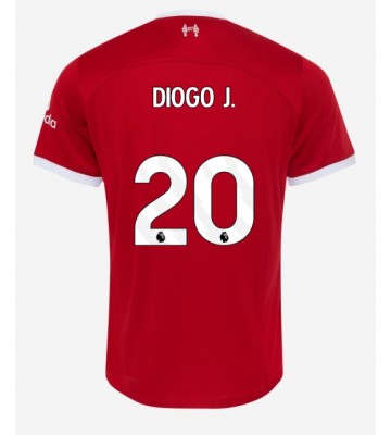 Maillot de foot Liverpool Diogo Jota #20 Domicile 2023-24 Manches Courte